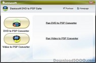 Daniusoft DVD to PSP Suite screenshot